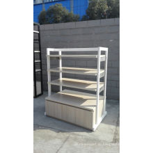 Popular Wholesale wooden display rack,display rack,grocery metal stand